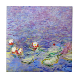 Carreau Claude Monet - Lys d'eau