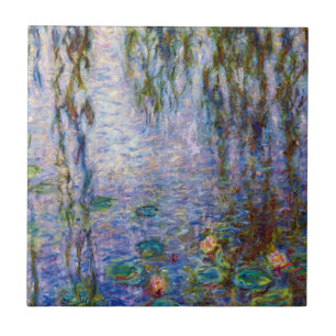 Carreau Claude Monet - Lys d'eau