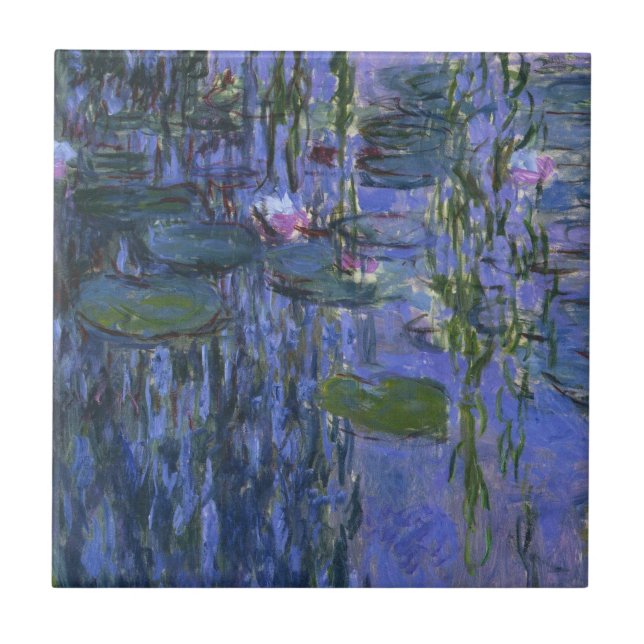 Carreau Claude Monet - Lys d'eau (Devant)