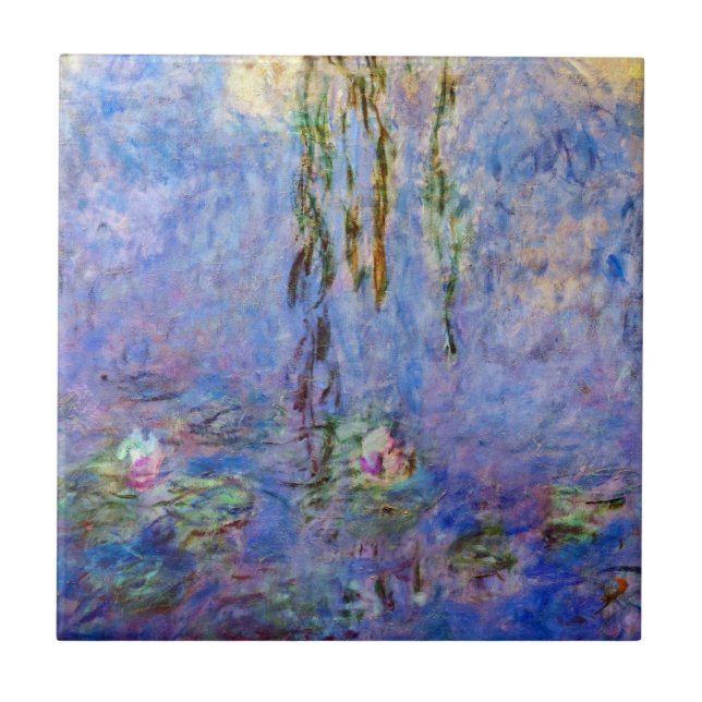 Carreau Claude Monet - Nymphéas (Devant)