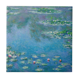 Carreau Claude Monet - Nymphéas 1906