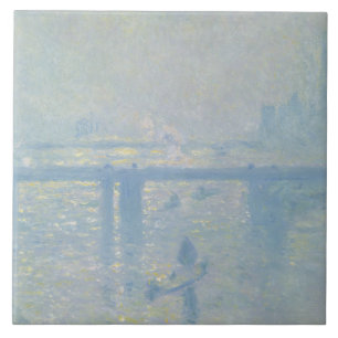 Carreau Claude Monet - pont croisé de Charing
