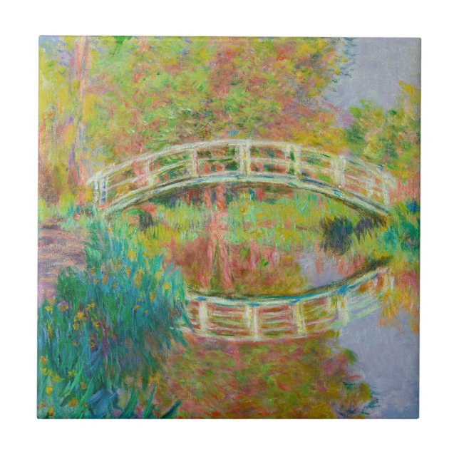 Carreau Claude Monet - Pont Japonais, Giverny (Devant)