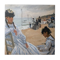 Claude Monet - Sur la plage à Trouville