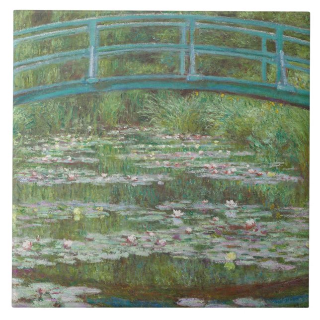 Carreau Claude Monet | The Japanese Footbridge, 1899 (Devant)