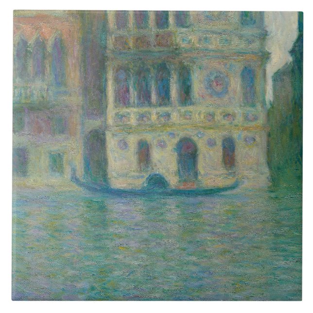 Carreau Claude Monet - Venise, Palazzo Dario (Devant)