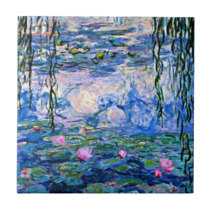 Carreau Claude Monet - Water Lilies, 1919,