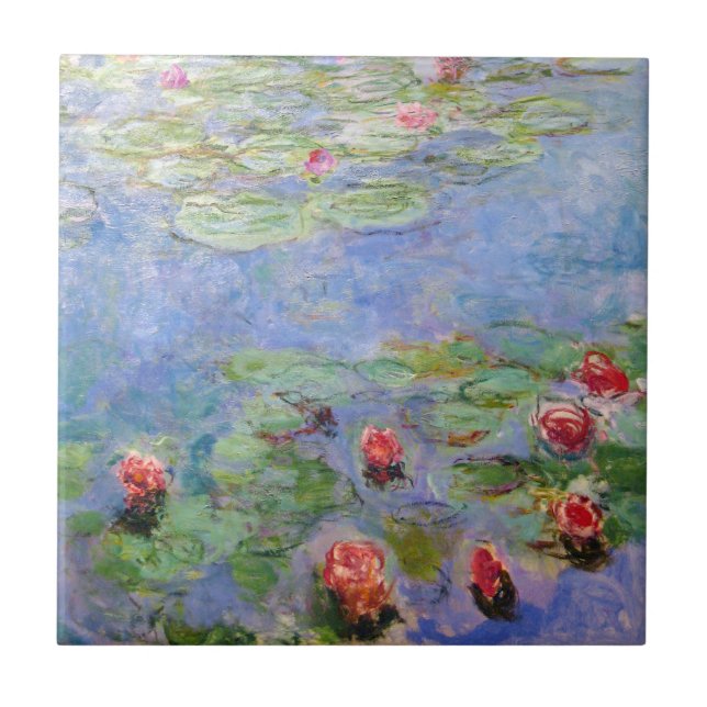 Carreau Claude Monet's Water Lilies (Devant)