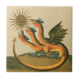 Carreau Clavis Artis Dragons Alchemy