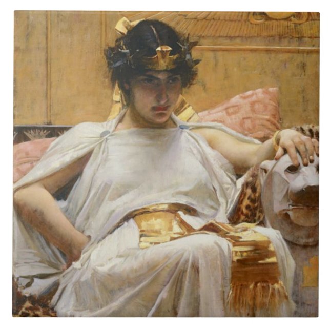 Carreau Cléopâtre (Ancienne Reine Égyptienne) (Devant)