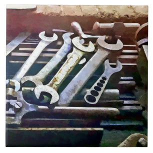 Carreau Clés dans un atelier mécanique