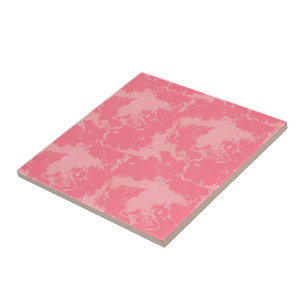 Carreau Cloud marbré rose abstrait