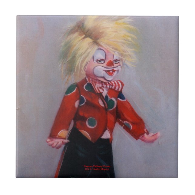 Carreau Clown/Pallaso/Clown (Devant)
