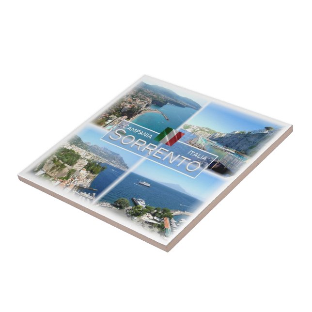 Carreau CMP017 SORRENTO, Campanie, Italie, (Côté)