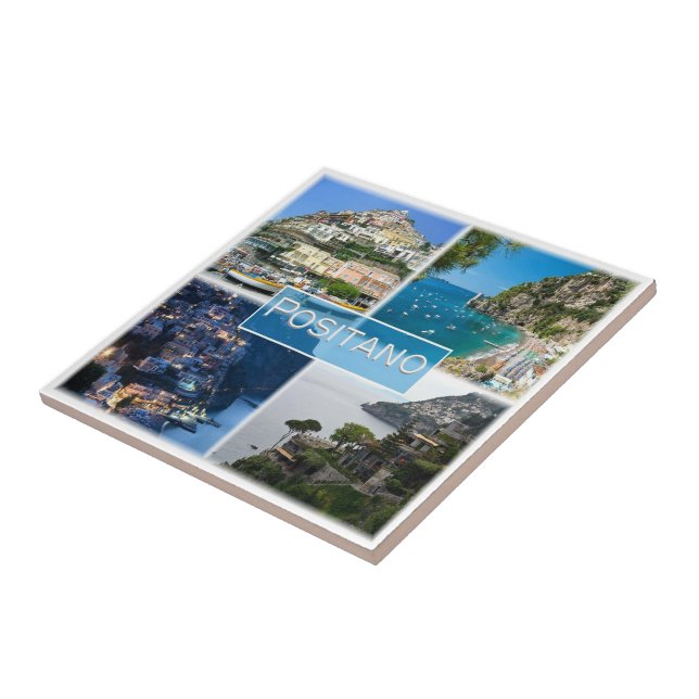 Carreau CMP033 POSITANO, CÔTE AMALFI, Italie, (Côté)