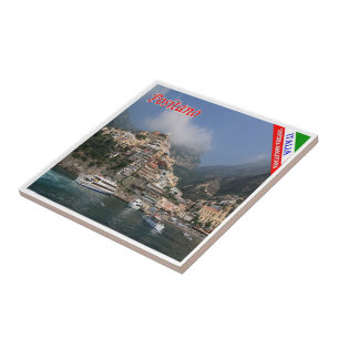 Carreau CMP038 POSITANO, CÔTE AMALFI, Italie,