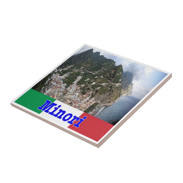 Carreau CMP104 CÔTE AMALFI, MINORI, Italie, (Côté)