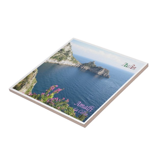 Carreau CMP131 AMALFI, La Côte, Italie, (Côté)