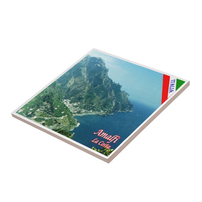 Carreau CMP138 AMALFI, La Côte, Italie, (Côté)