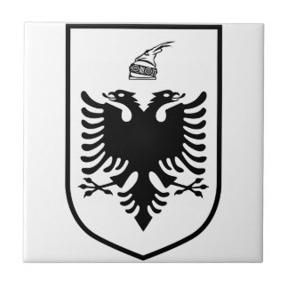 Carreau Coat of arms of Albania 