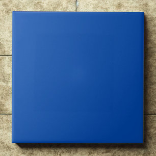 Carreau Cobalt Bleu Gras Profond Accent Moderne