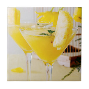 Carreau cocktail de Fresca à l'ananas et au gingembre