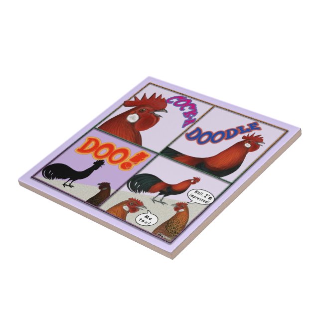 Carreau Cocorico ! (Côté)