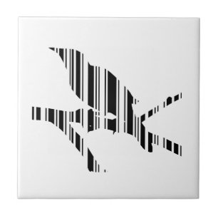 Carreau code barre MOQUETTEUR Conception de motif de code-