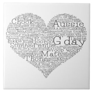 Carreau Coeur d'argot australien