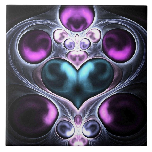 Carreau Coeur de gemme (Devant)