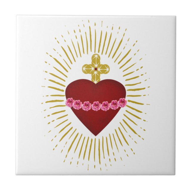 Carreau Coeur de Marie (Devant)