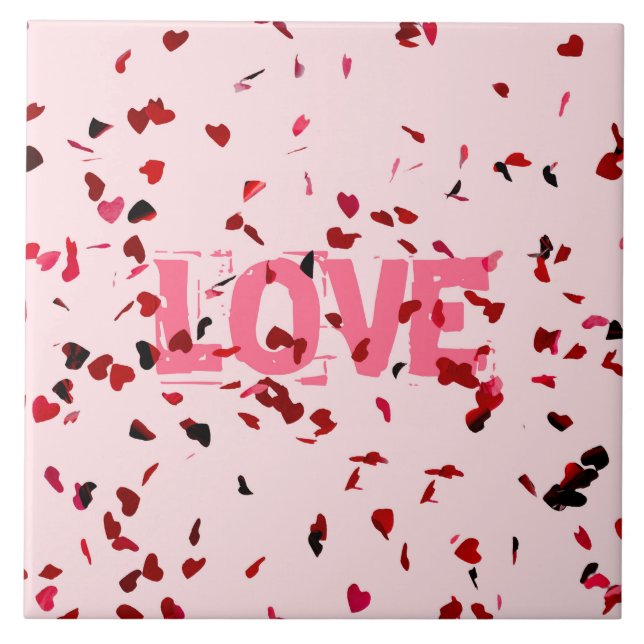 Carreau Coeurs D'Amour (Devant)