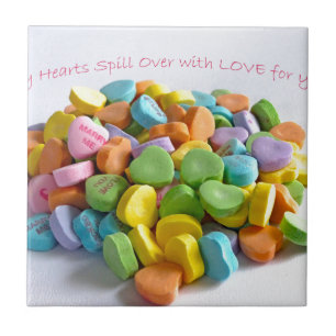 Carreau Coeurs de bonbons