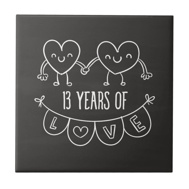 Carreau Coeurs de la calèche du 13e anniversaire (Devant)