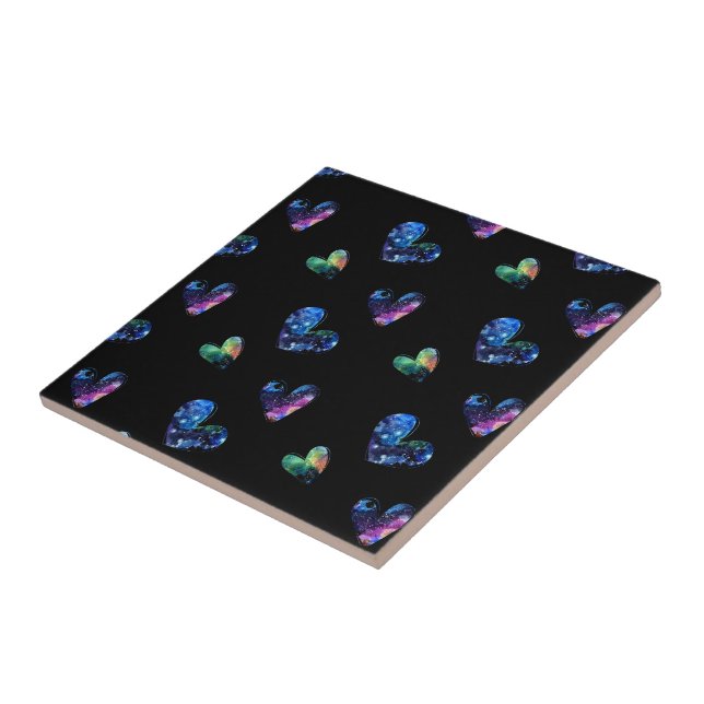 Carreau Coeurs spatiaux (Côté)