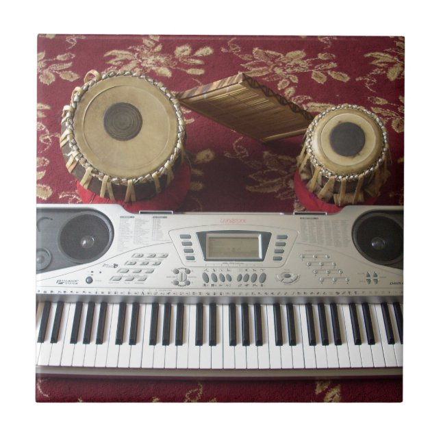 Carreau Coin créatif : Tapisserie musicale (Devant)