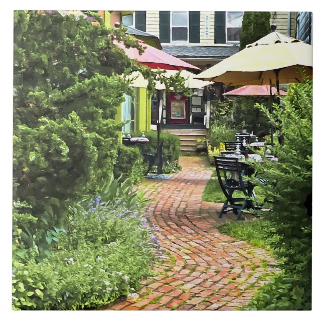Carreau Cold Spring NY - Dîner en plein air sur la terrass (Devant)