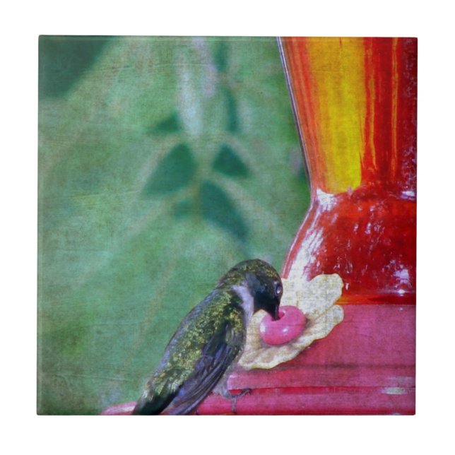 Carreau Colibri à la source (Devant)