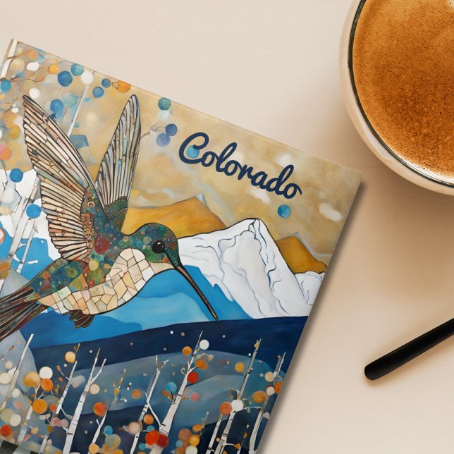 Carreau Colibri Art Nouveau (Créateur téléchargé)