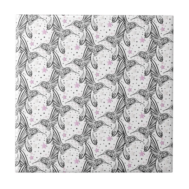 Carreau Colibri IV (Devant)