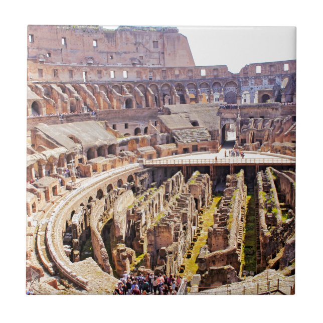Carreau Colisée Rome Photographie (Devant)