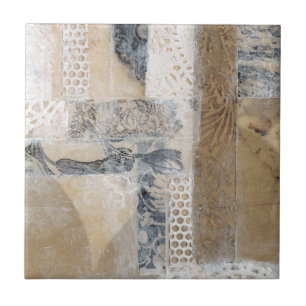 Carreau Collage de dentelle I