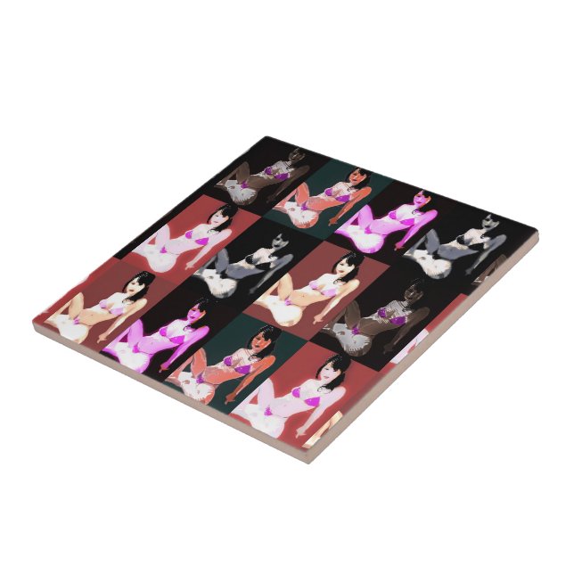 Carreau Collage LivingDoll 7 (Côté)