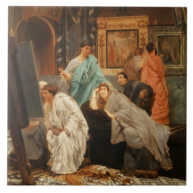 Carreau Collecteur d'Alma-Tadema | à l'heure d'Augustus (Devant)