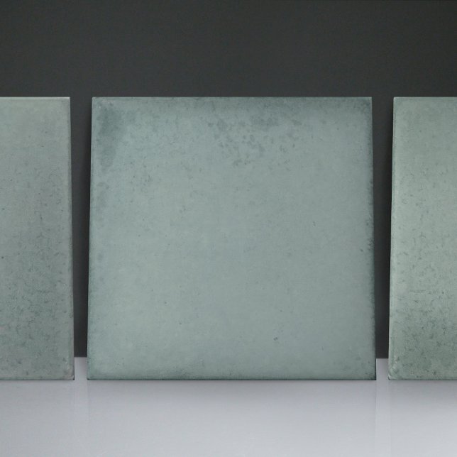 Carreau Collection Bleu Vert EMMA Élégant Rustique (Créateur téléchargé)