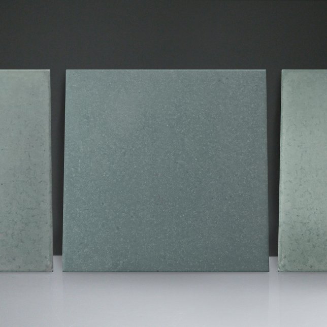Carreau Collection Bleu Vert EMMA Élégant Rustique (Créateur téléchargé)