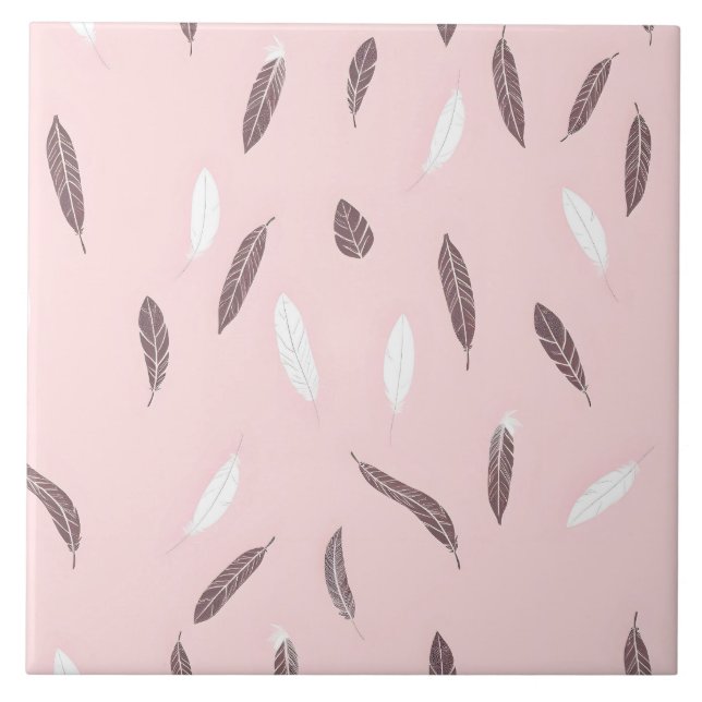 Carreau Collection Boho Plumes Luxe Populaire (Devant)