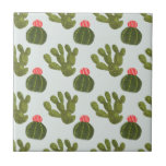 Carreau Collection Llamarama | Motif Cactus mignon<br><div class="desc">Profitez de ce motif de cactus créatif frais sur un produit ou une pièce murale pour améliorer et ajouter au monde autour de vous. Artiste : Victoria Borges</div>