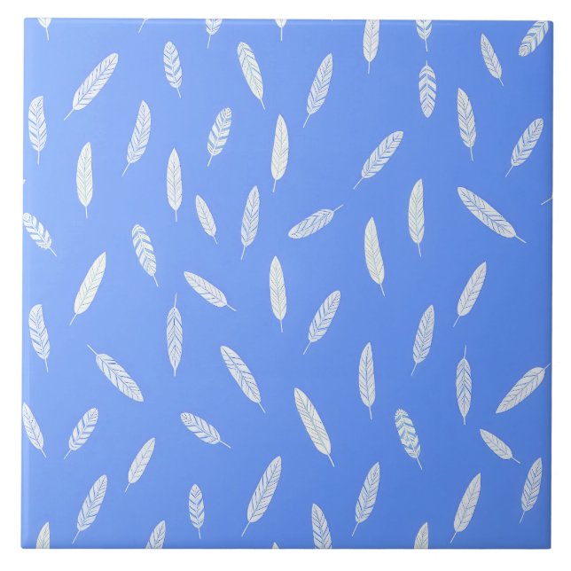 Carreau Collection Luxe Boho Modern Feathers (Devant)