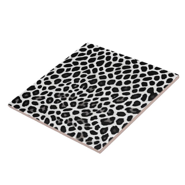 Carreau Collection Luxe White Leopard Elégante (Côté)